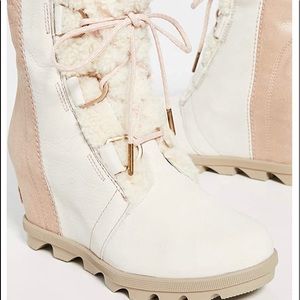 Women's Joan of Arctic Wedge II Shearling Boots 7